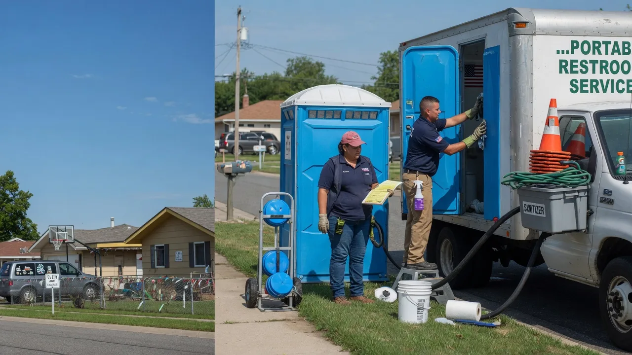 Porta Potty Rental in Riverton, KS near me